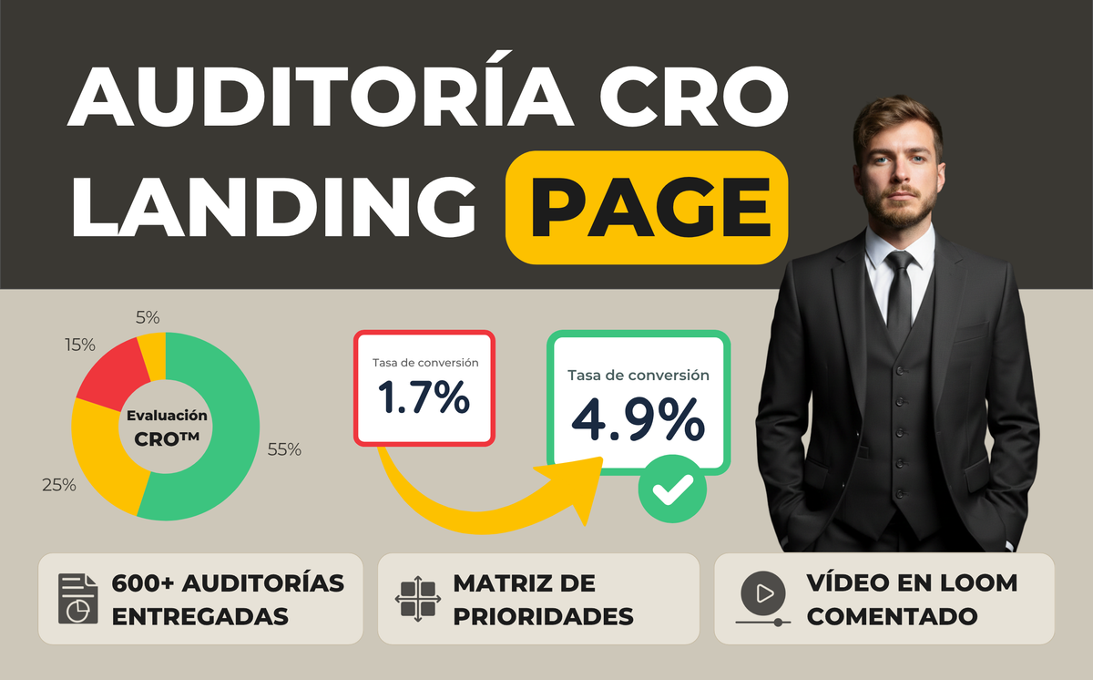Auditoría CRO – Landing Page
